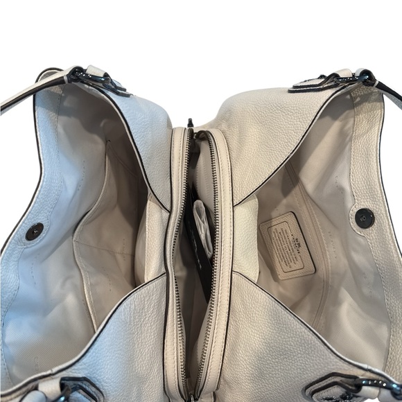 Coach NWOT  Cream Studded Hobo Bag - Picture 5 of 7